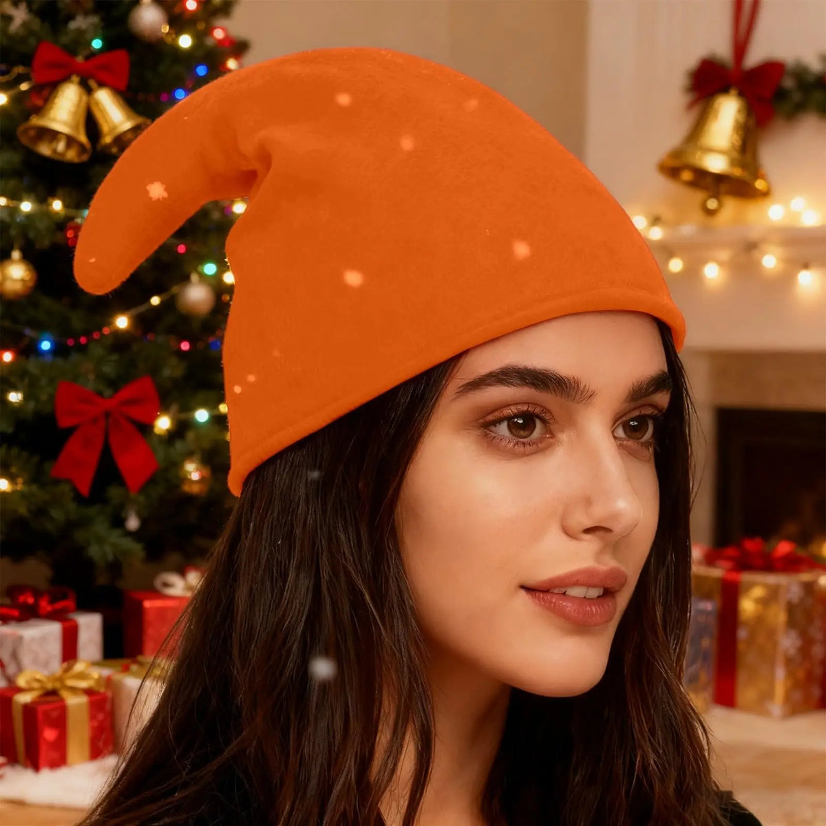 Bonnet de Fête de Noël Uni – vue 9