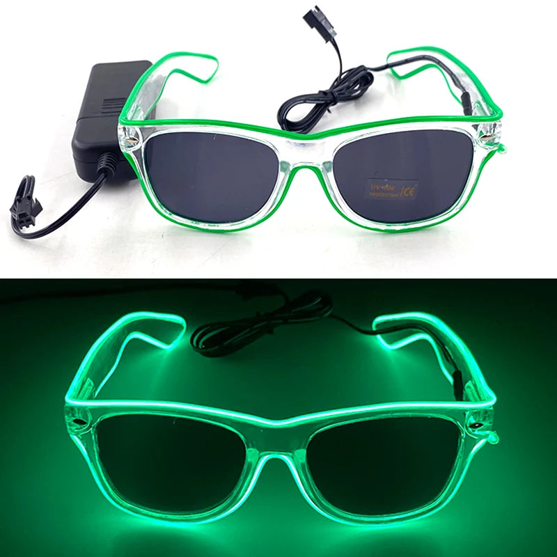 Lunettes Lumineuses LED Néon – vue 38
