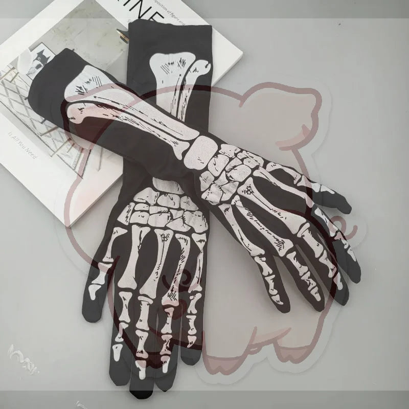 Gants Squelette Halloween