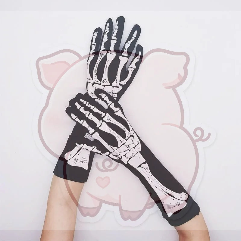 Gants Squelette Halloween