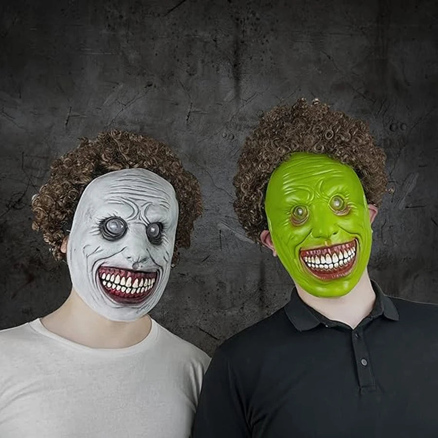 Masque Blanc Effrayant avec Œil – vue 5