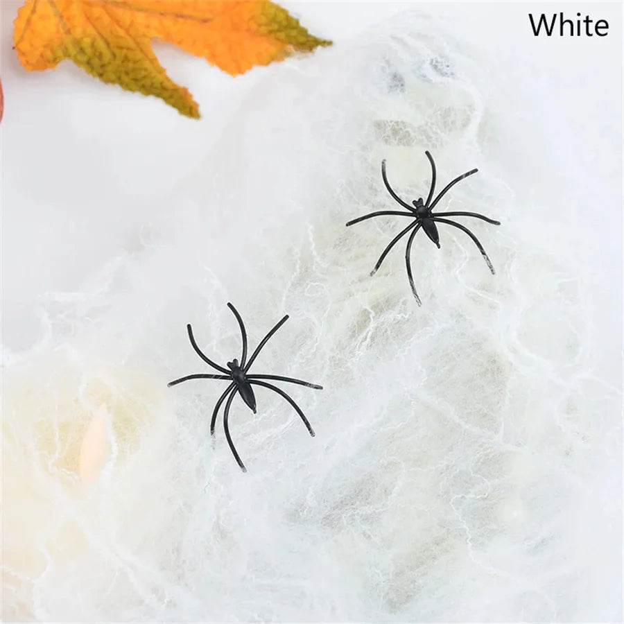 Toile d'araignée décorative extensible Halloween – 6 couleurs – vue 10