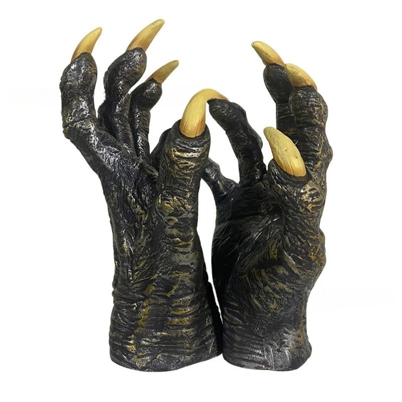 Gants Loup-Garou Réalistes en Latex – vue 3