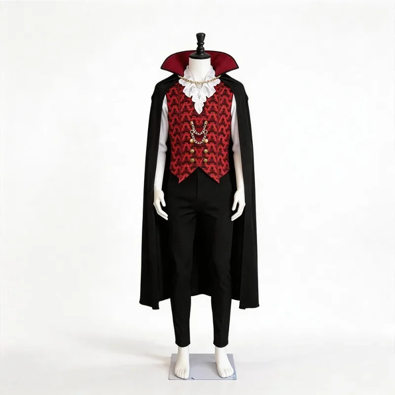 Déguisement Vampire Diable Homme – Chemise et Cape