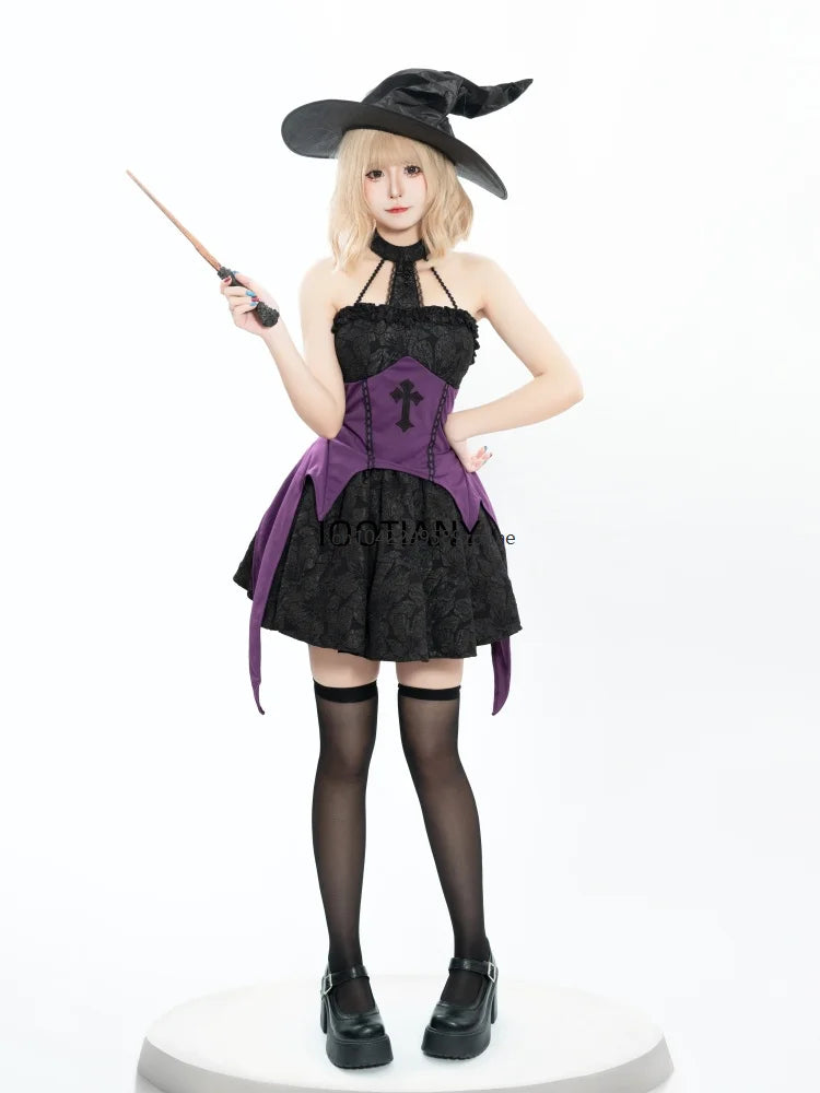Robe Sorcière Dos Nu Punk – vue 5
