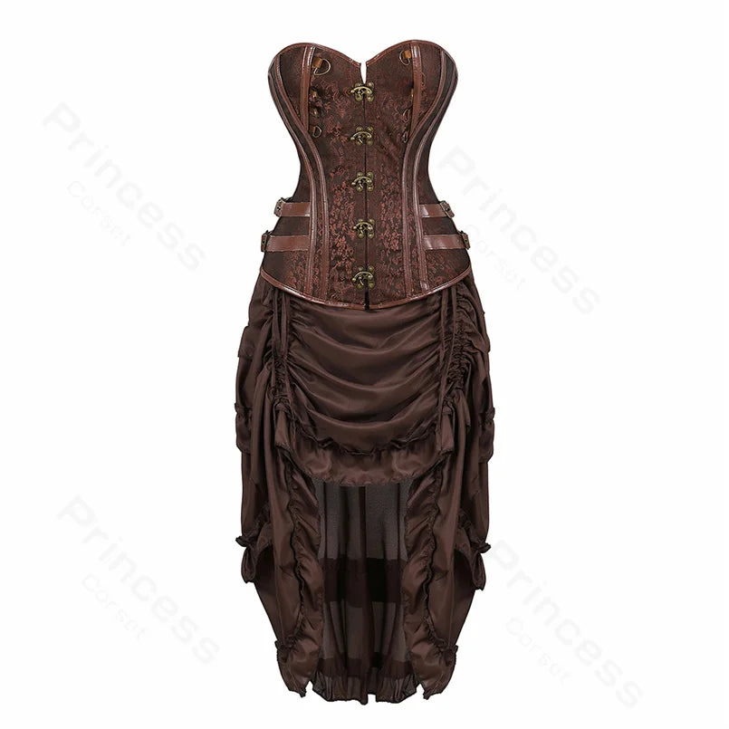 Robe Corset Pirate Punk Femme – vue 11