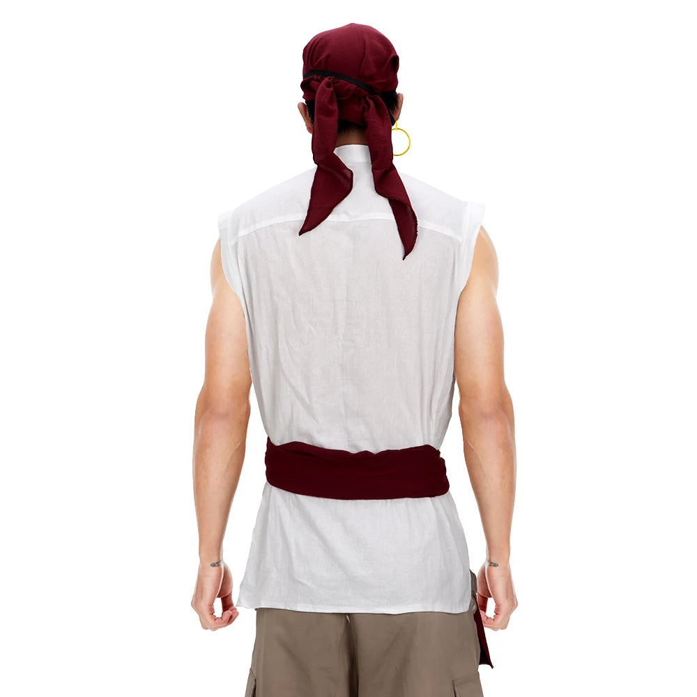 Déguisement Pirate Homme 5 Pièces – vue 2