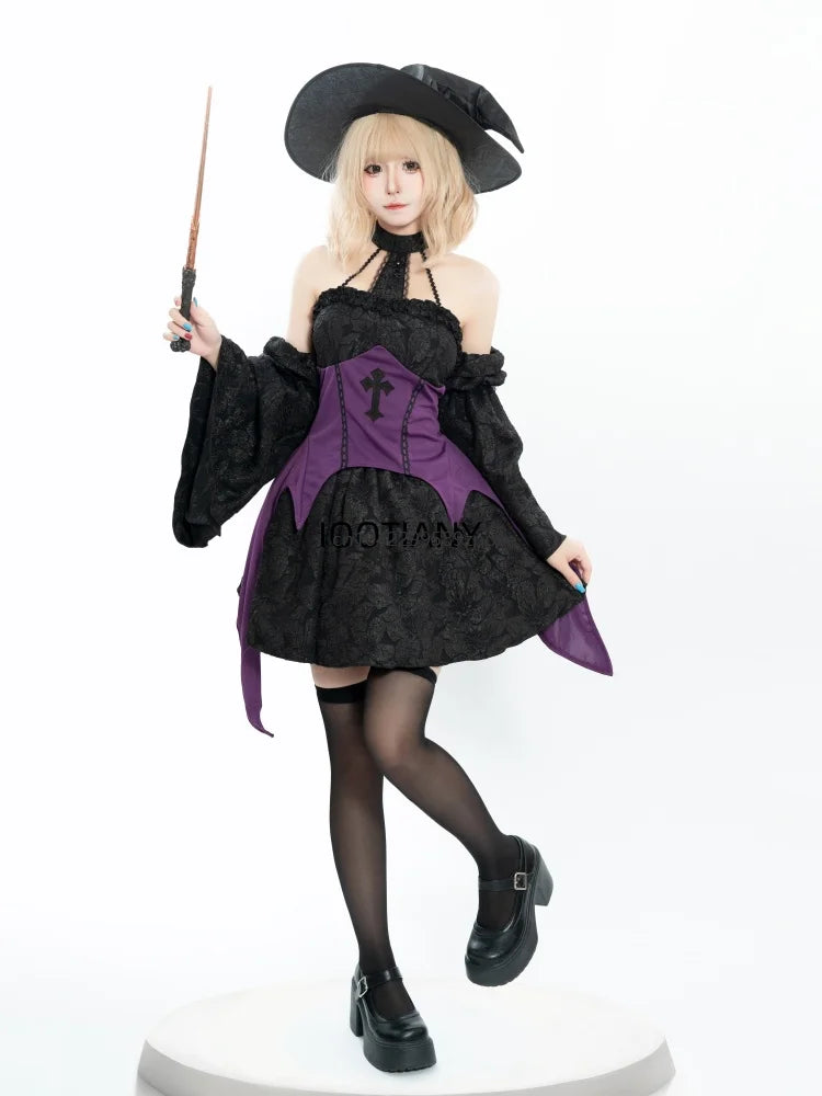 Robe Sorcière Dos Nu Punk – vue 2
