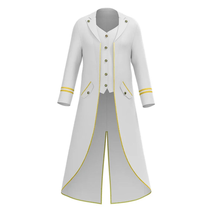 Veste Queue-de-Pie Steampunk Gothique Homme – vue 11