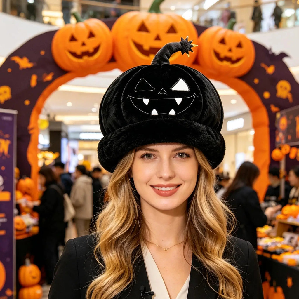 Chapeau Citrouille Brodé