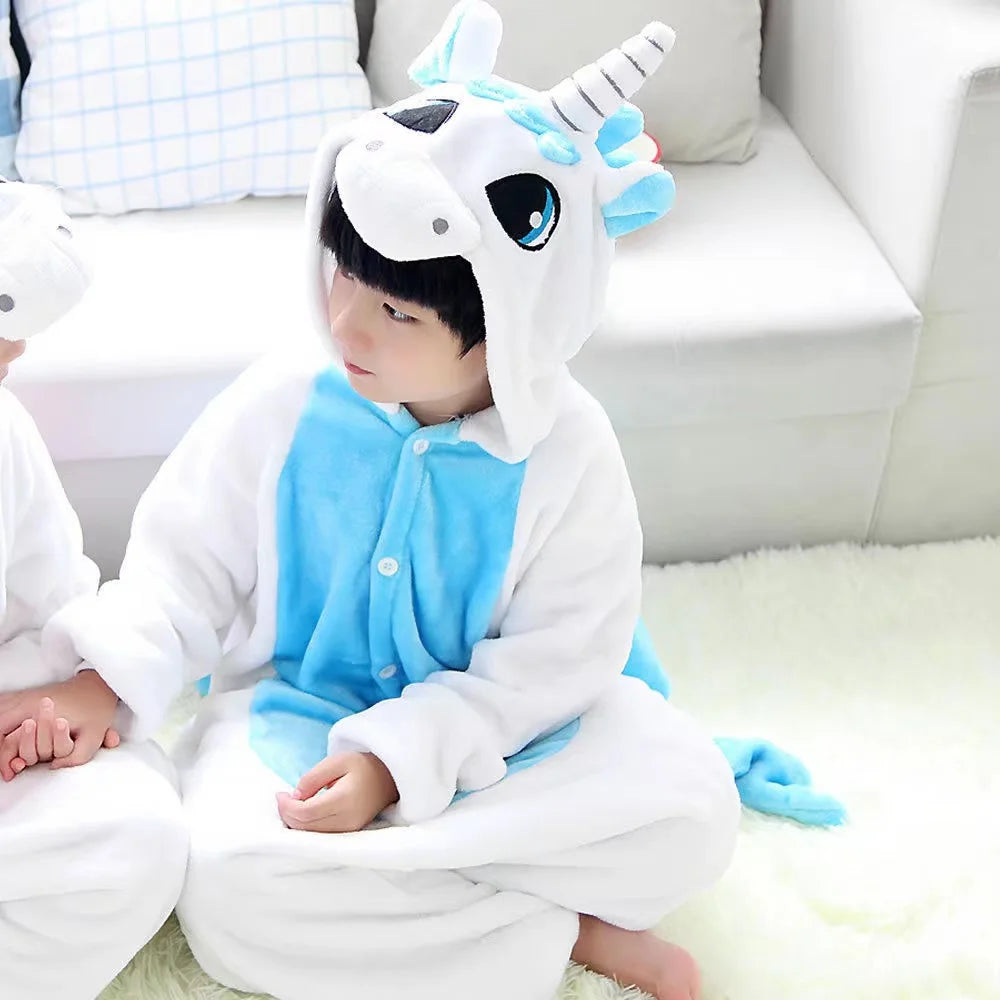 Kigurumi Licorne Enfant – Pyjama Combinaison 100 à 140