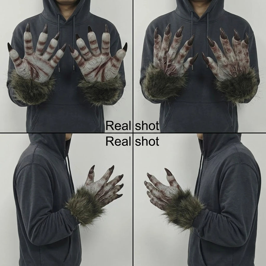Gants Mains de Zombie Monstre à Griffes – vue 4