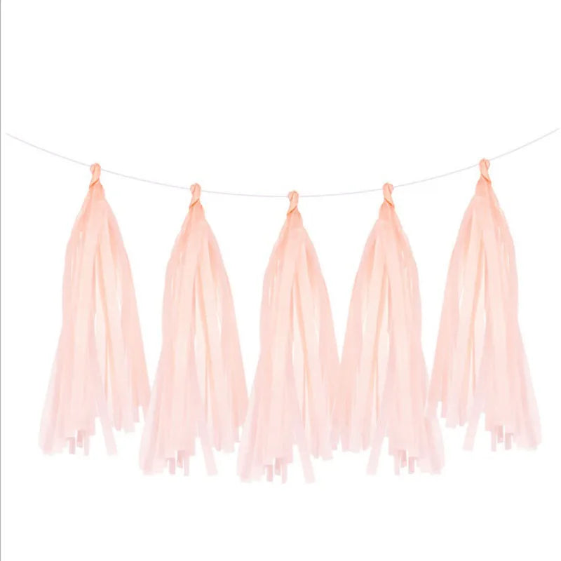 Guirlande de Pompons et Franges pour Anniversaire