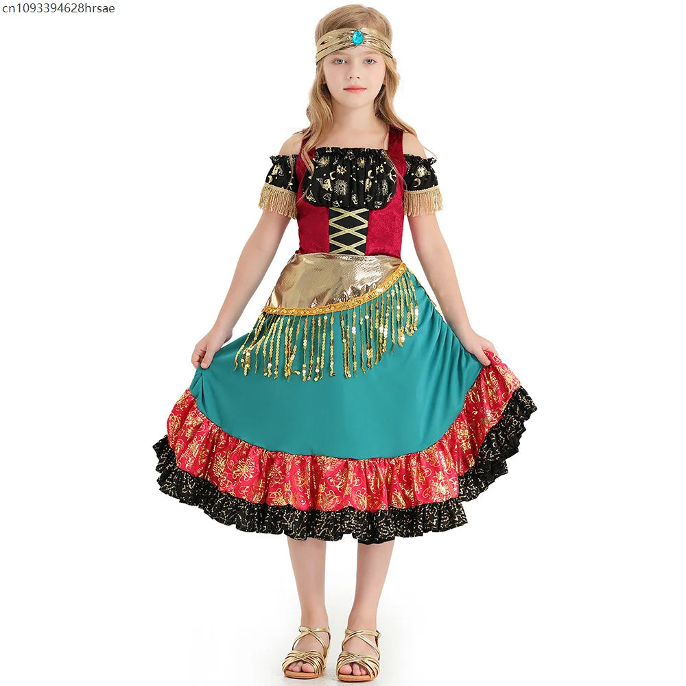 Robe de Flamenco Femme ou Fille – Plusieurs Tailles