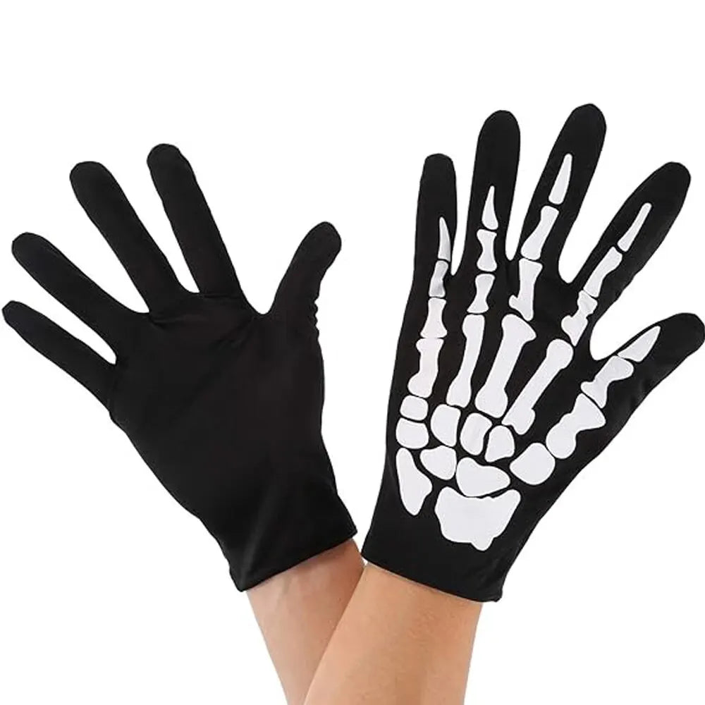Gants Squelette Légers – Adulte et Enfant