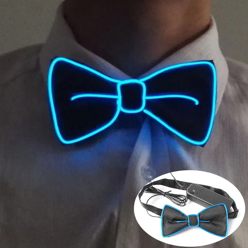 Accessoires Lumineux de Fête – Bretelles ou Nœud Papillon