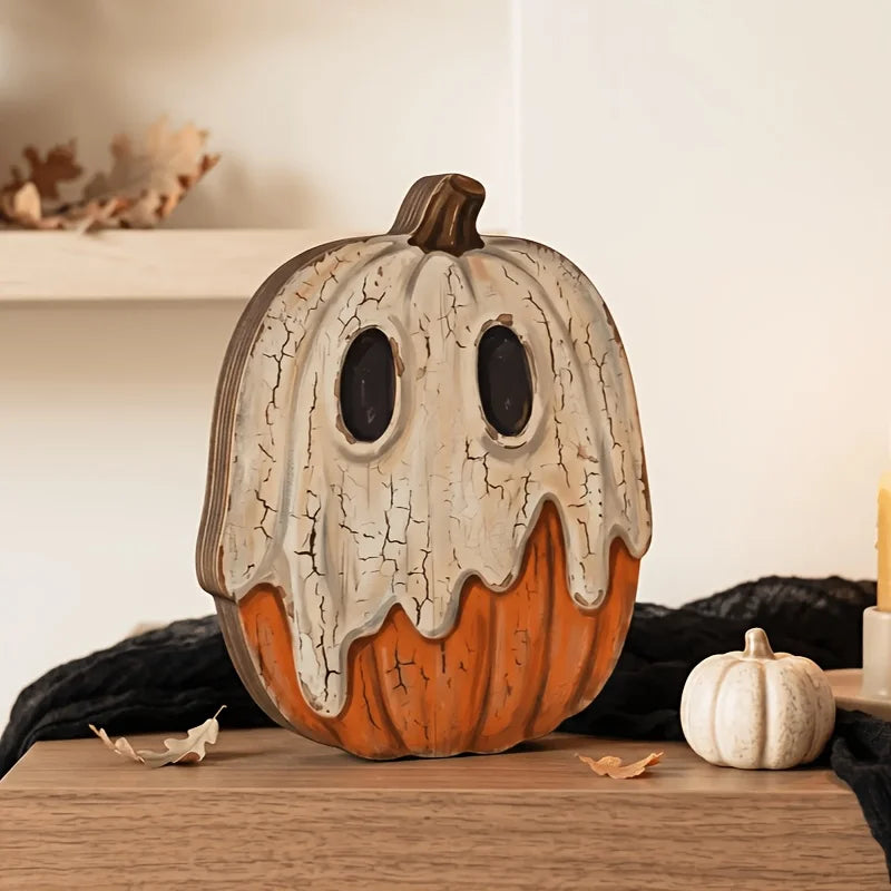 Décoration en bois noire Halloween – vue 9
