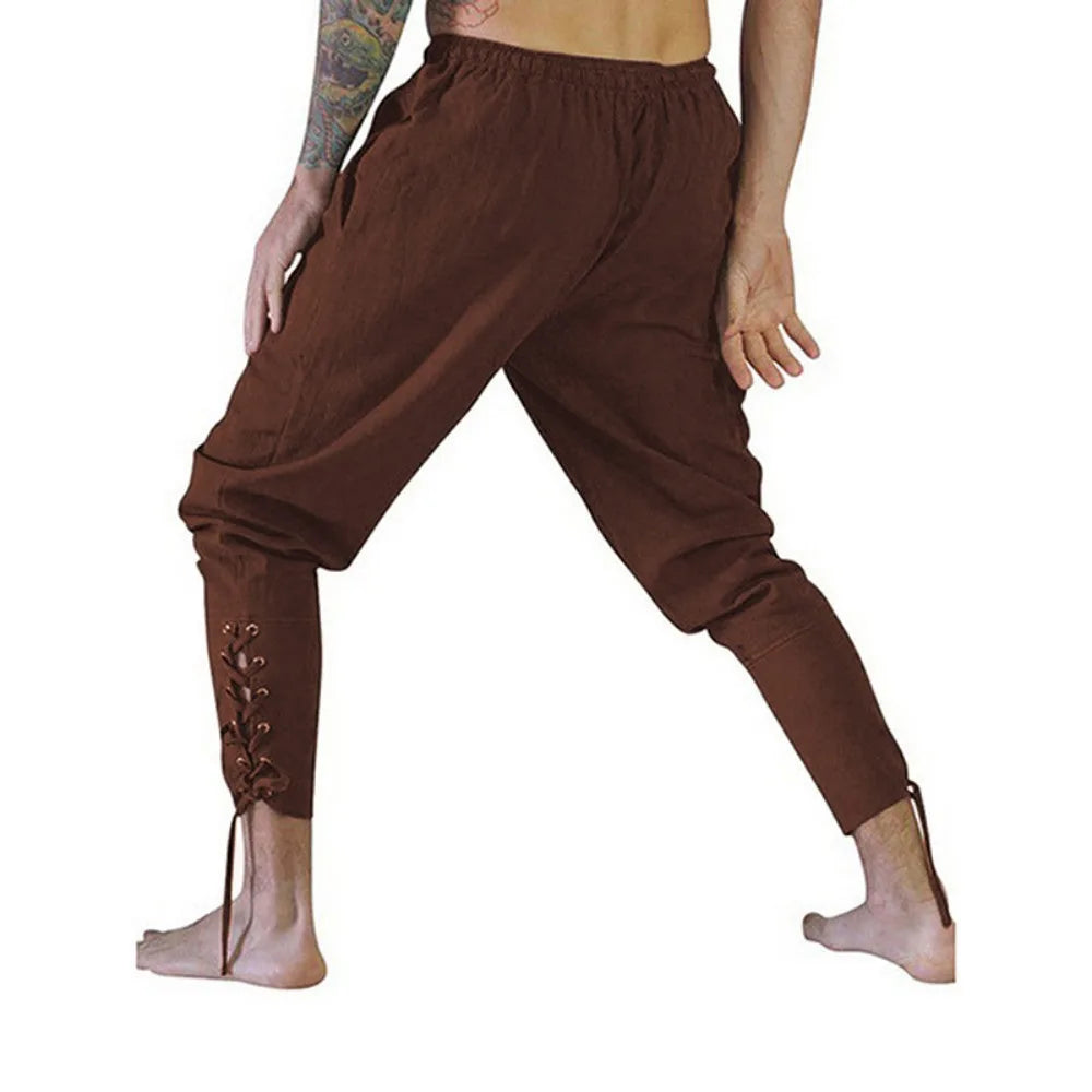 Pantalon Viking Pirate Médiéval Homme – vue 3