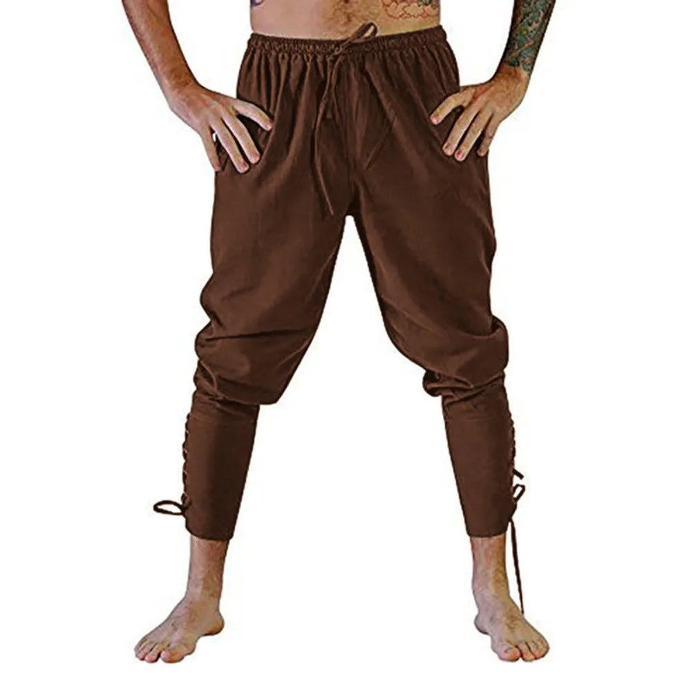Pantalon Viking Pirate Médiéval Homme – vue 2