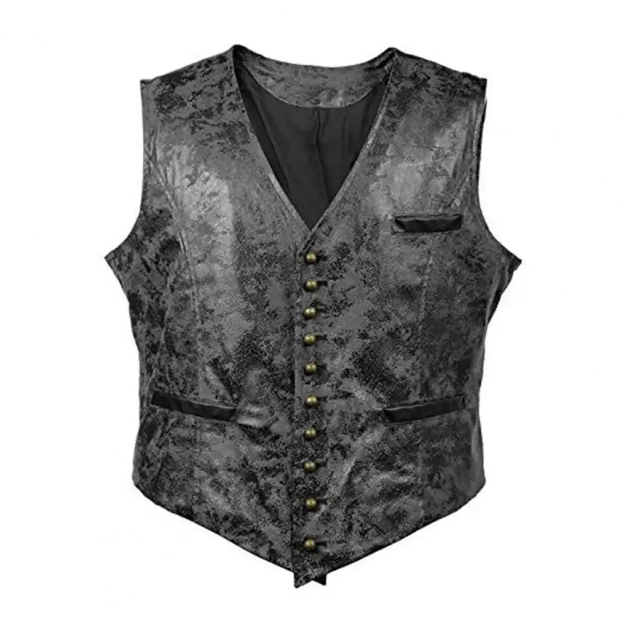 Gilet Steampunk Médiéval Gothique Homme – vue 6