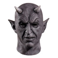 Masque Démon à Cornes en Latex – Masque d'Horreur Intégral – vue 6