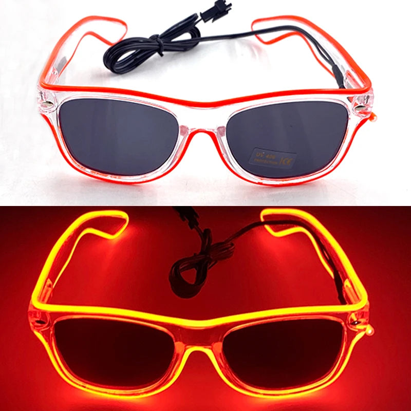 Lunettes LED Néon de Soirée – vue 10