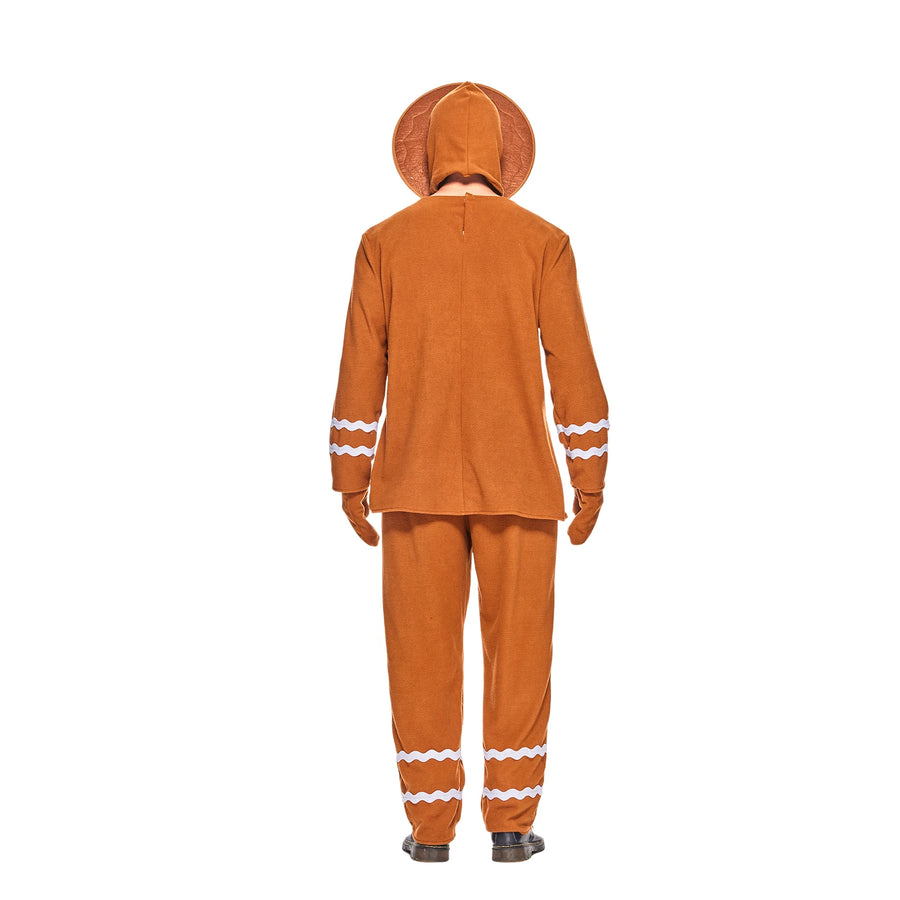Déguisement Bonhomme Pain d'Épices Adulte Deluxe – vue 3