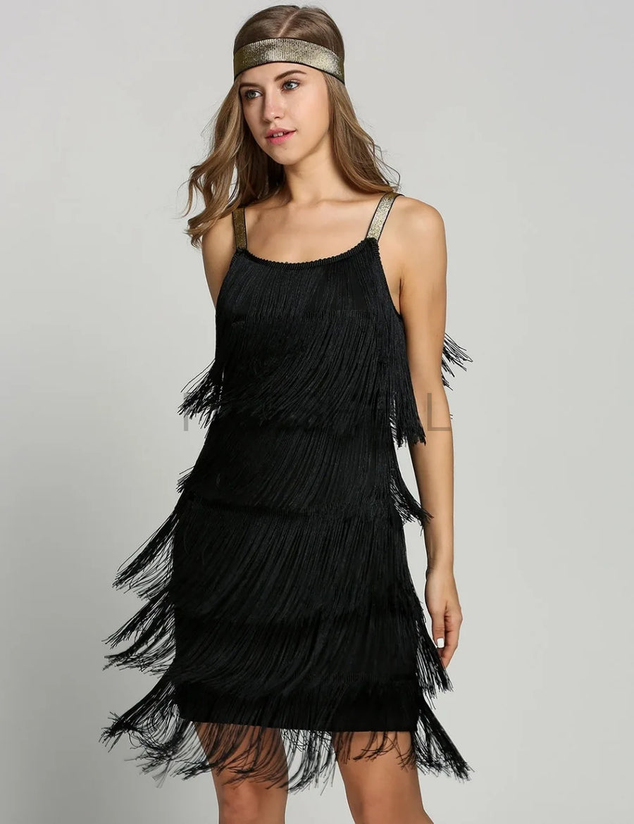 Robe Charleston Années 1920 pour Femme — Style Gatsby – vue 8