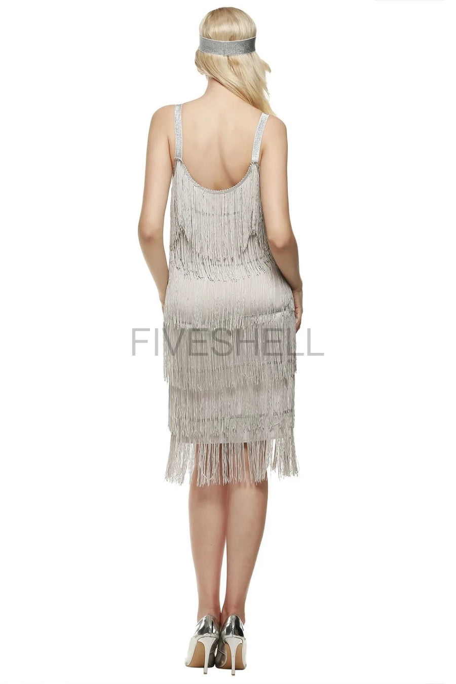 Robe Charleston Années 1920 pour Femme — Style Gatsby – vue 3