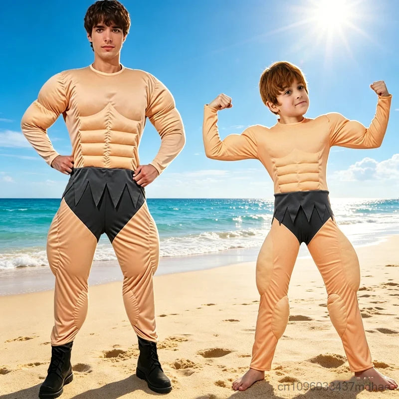 Déguisement Faux Muscles Adulte – Culturiste