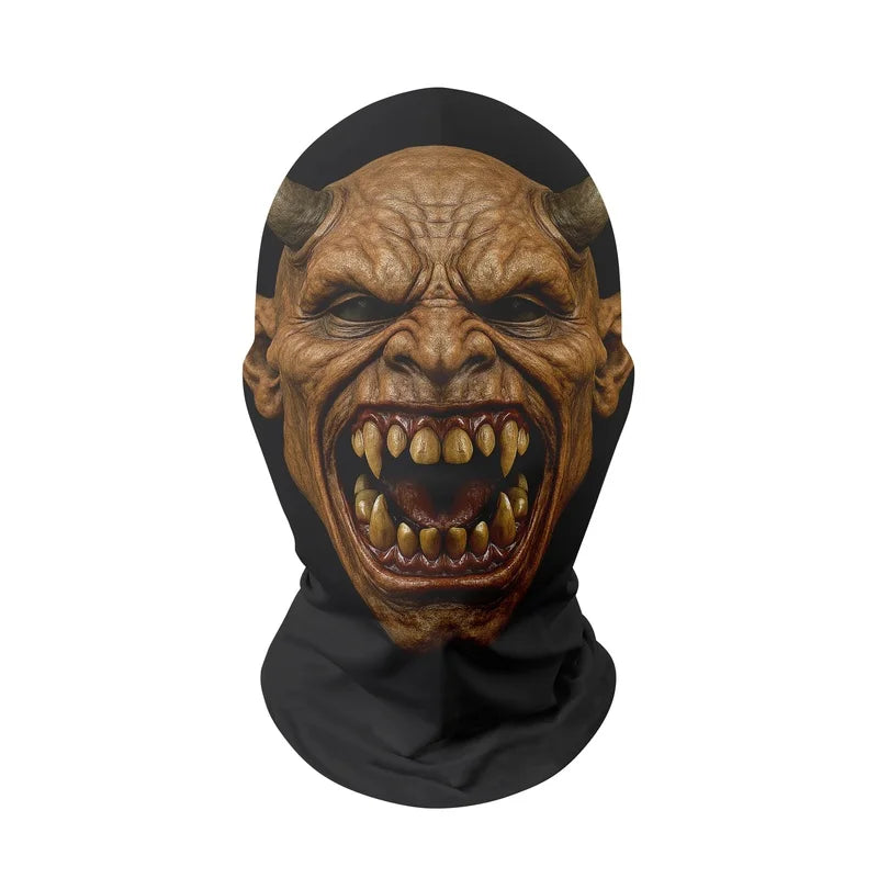 Cagoule Monstre Réaliste 3D – vue 5