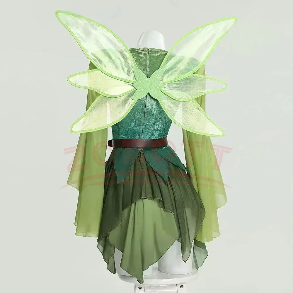 Robe Elfe Verte Femme – Avec ou Sans Ailes