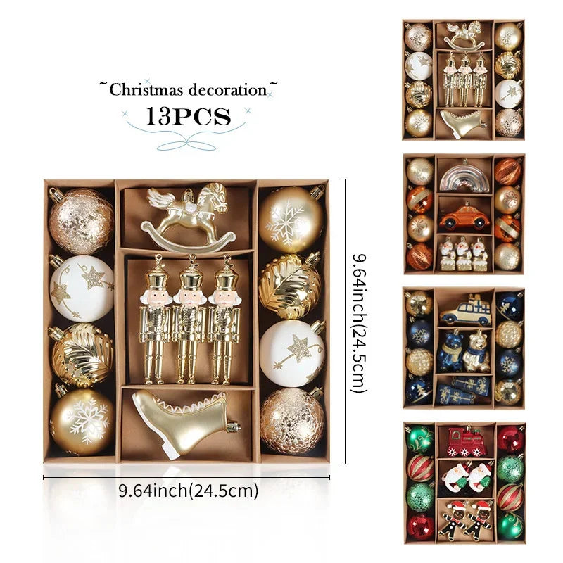 Décorations Sapin de Noël – Quatre Modèles A1 à A4