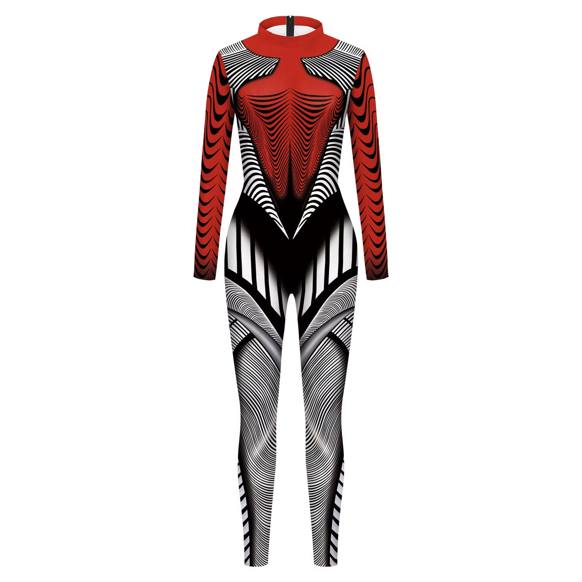 Combinaison Femme à Motifs 3D – Modèles A, B et C, S à XL