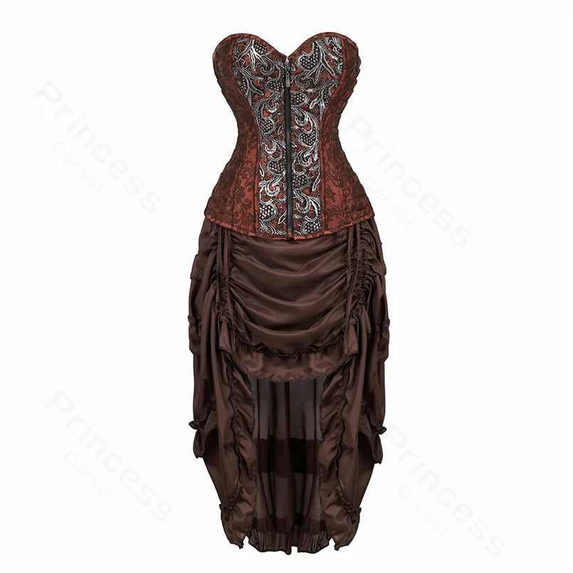 Robe Corset Pirate Punk Femme – vue 7
