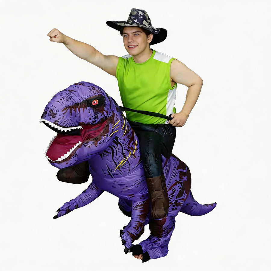 Déguisement T-Rex Gonflable Adulte – Six Coloris