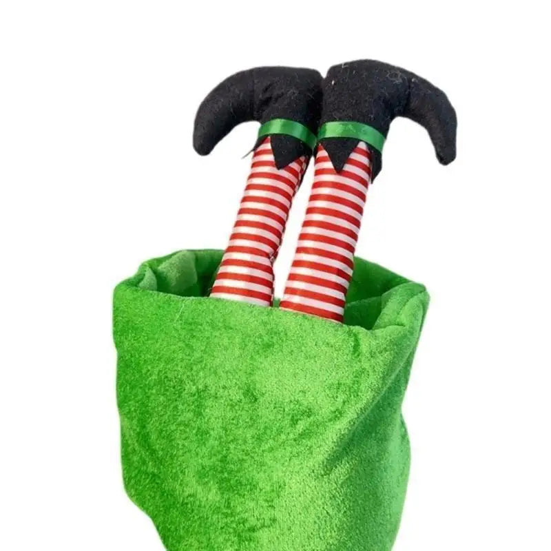 Chapeau Cadeau de Noël avec Jambes