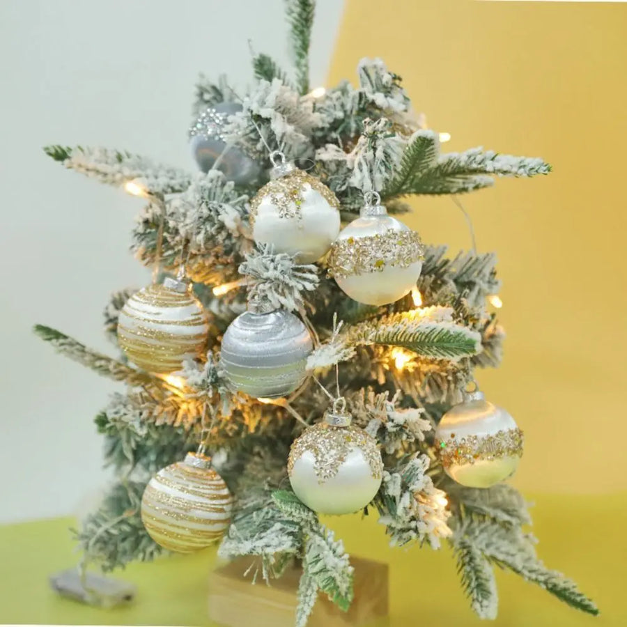 Boules de Noël 6 cm – Coloris et Lots au Choix