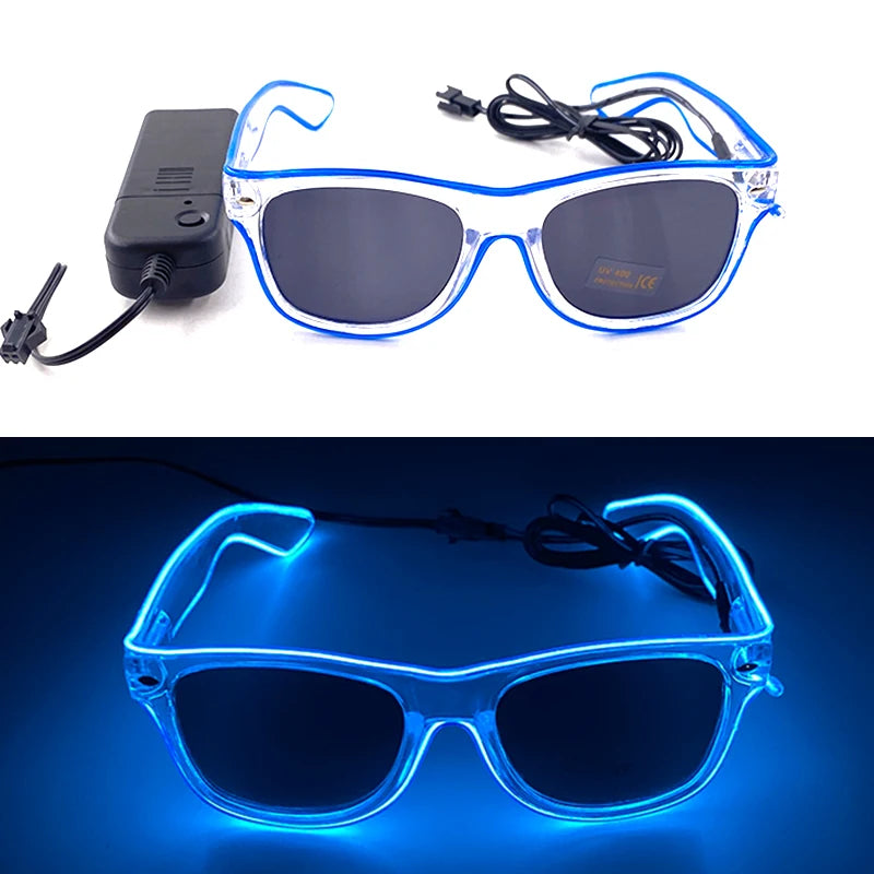 Lunettes Lumineuses LED Néon – vue 24