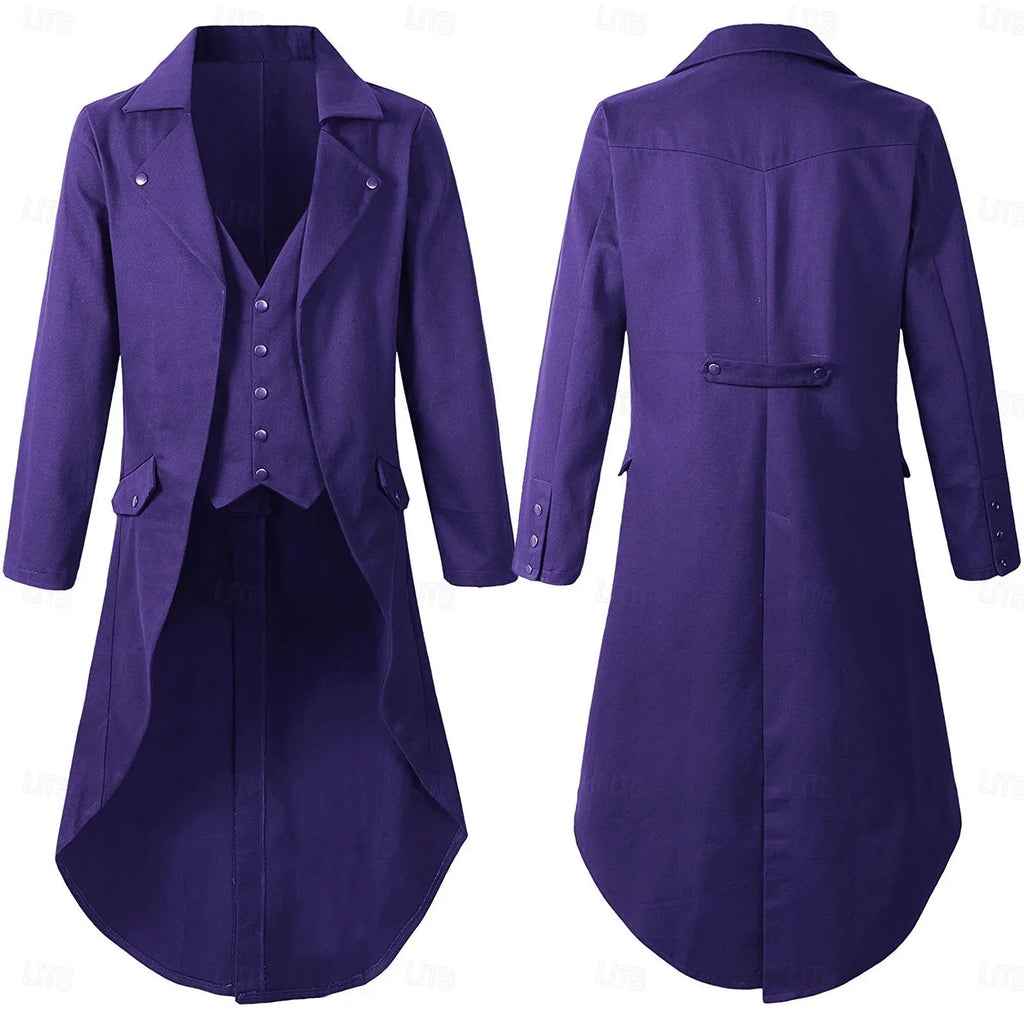 Veste Queue-de-Pie Vampire Steampunk Homme – vue 10