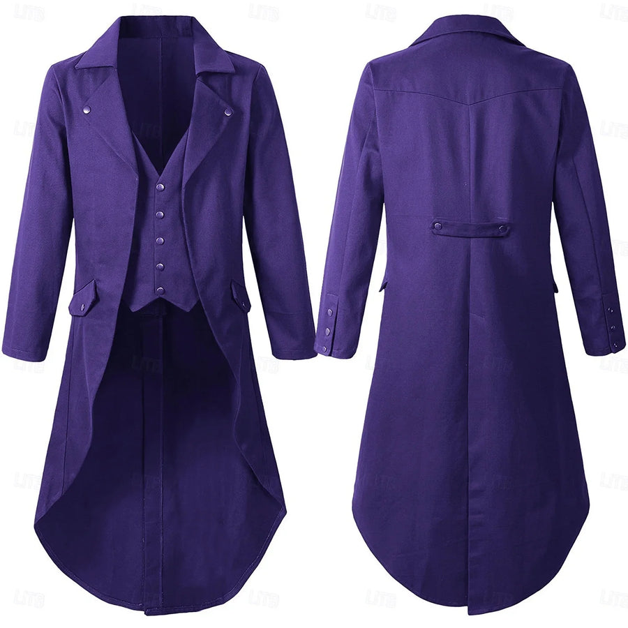 Veste Queue-de-Pie Vampire Steampunk Homme – vue 10