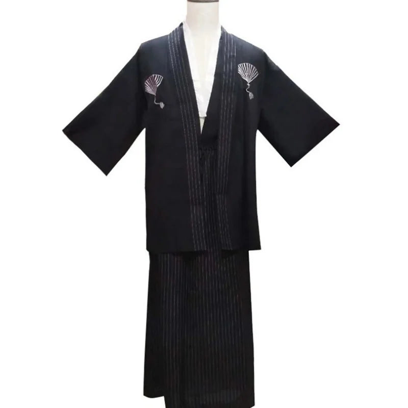 Kimono Samouraï Homme – Haori Guerrier Japonais