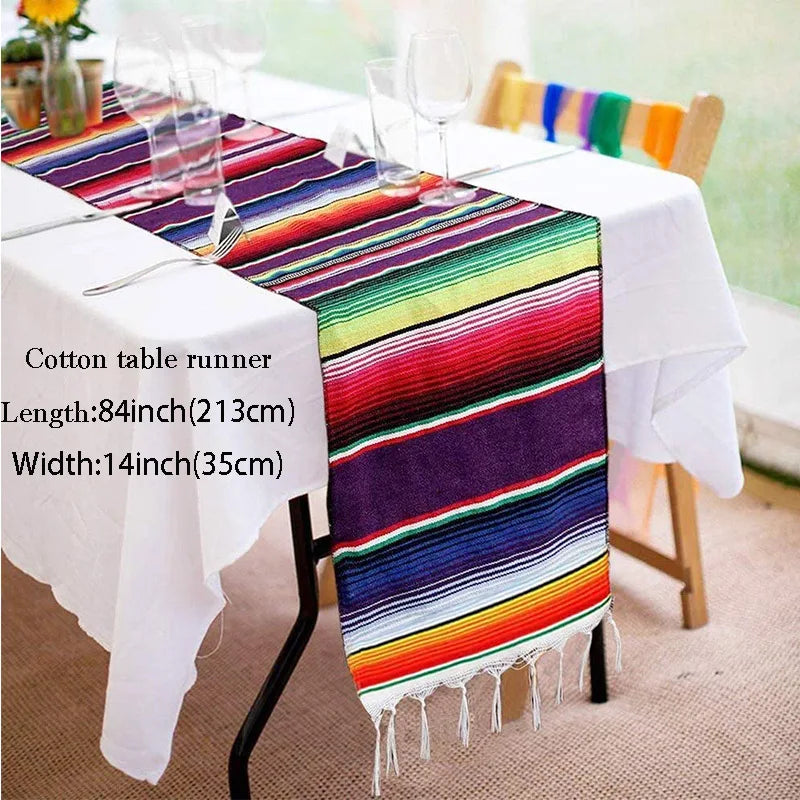 Éventails en Papier Colorés Fiesta Mexicaine - Lot de 12 – vue 7