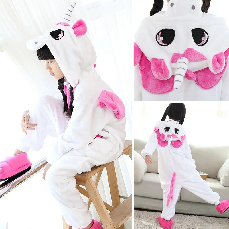 Kigurumi Licorne Enfant – Pyjama Combinaison 100 à 140