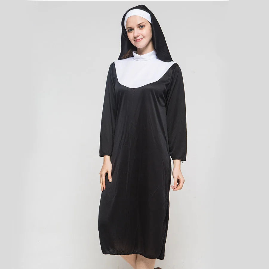 Robe de Religieuse Traditionnelle Adulte