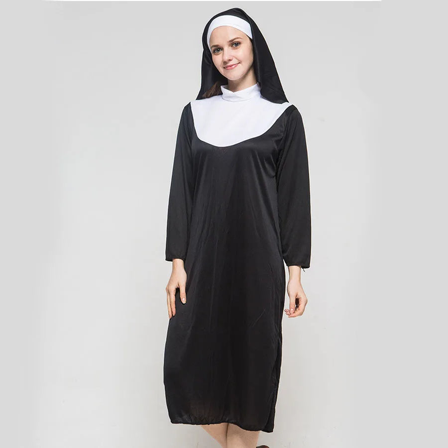 Robe de Religieuse Traditionnelle Adulte