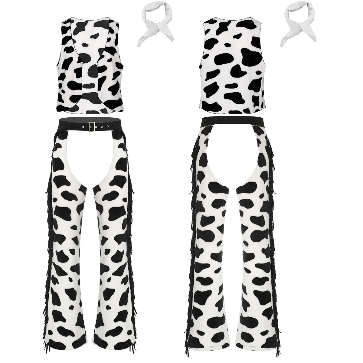 Jambières de Cow-Girl Imprimé Vache – vue 9