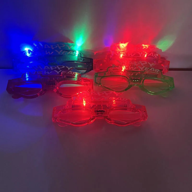 Lunettes de Fête Lumineuses LED – Couleurs Variées