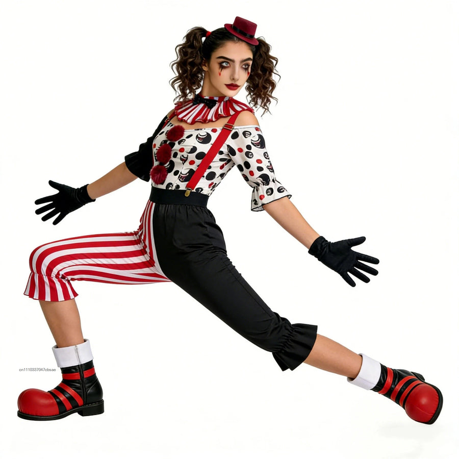 Costume Clown Horreur Famille – Robe et Combinaison