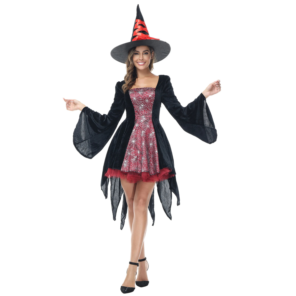 Robe de Sorcière Gothique Femme – XS à XXXL